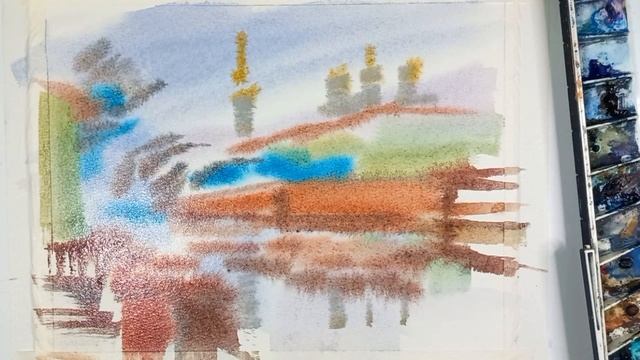 Зимний Питер, или как выбирать кисти для акварели смотреть онлайн