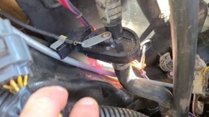 Замена крана печки JCB