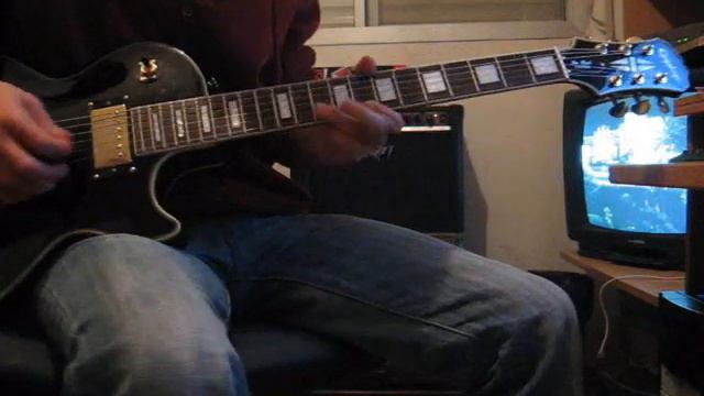 November Rain Solo Cover Les Paul Custom смотреть онлайн
