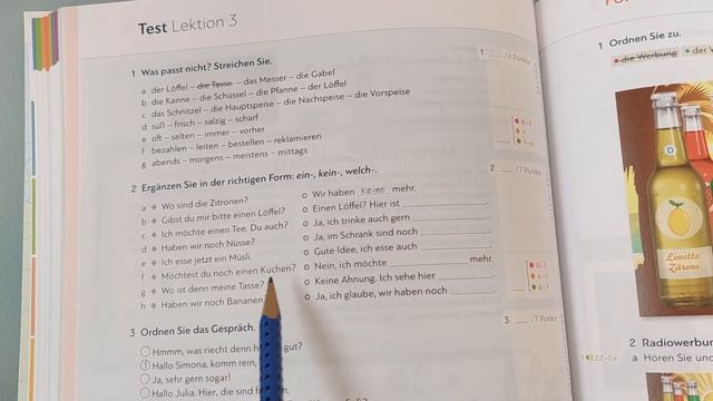 (66) Уроки немецкого по учебнику Schritte PLUS NEU A2.1 _L3 _Test смотреть онлайн