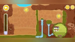 Ищем сокровище под землей в игре Приключения в поисках сокровищ с маленькой пандой #1