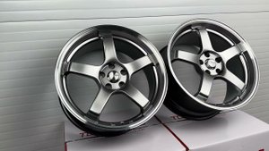 Диски SRL F161 19 8.5/9.5J вес 9,3kg Hyper Black Machined Lip