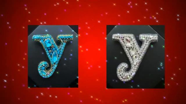 Брошки из бисера - для вдохновения. Буквы. Часть 6 смотреть онлайн