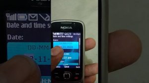 How to set Date and Time on Nokia 6303c