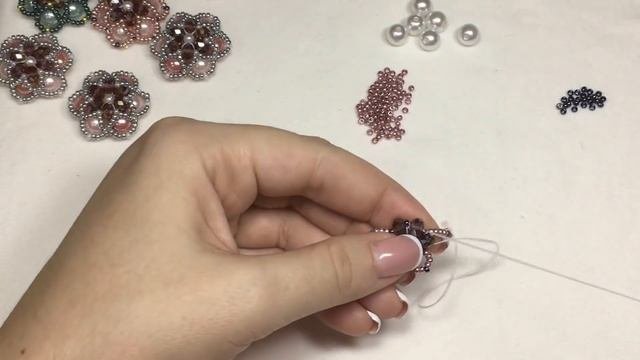 Цветочные?серединки для канзаши своими руками Просто и легко