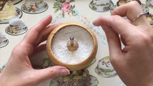 Мастер-класс. Вязание с бисером. Набор бисера с помощью спиннера