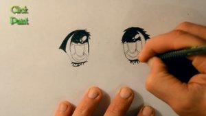Как рисовать АНИМЕ глаза ПРОСТОЙ рисунок поэтапно