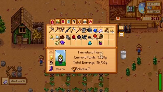 How to make Refined Quartz - Stardew Valley смотреть онлайн