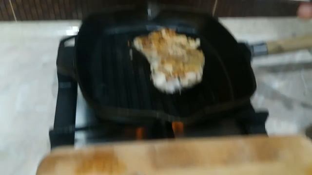 Куриная грудка гриль!!! Очень сочная, ароматная! Грудка на чугунной гриль сковороде! ЗОЖ.