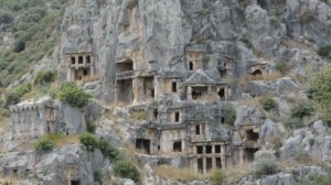 Турция, Демре - Мира / Каменные гробницы в скалах DEMRE - MİRA