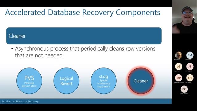 Chicago Data Professionals June 9, 2022 Meeting - Accelerated Database Recovery - John Deardurff