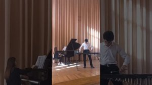 Мамадгазиев Далер школа музыкантских воспитанников 9 класс Чайковский "Русский танец"