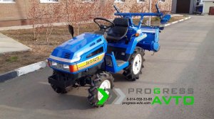 Японский трактор ISEKI TU135F Видео