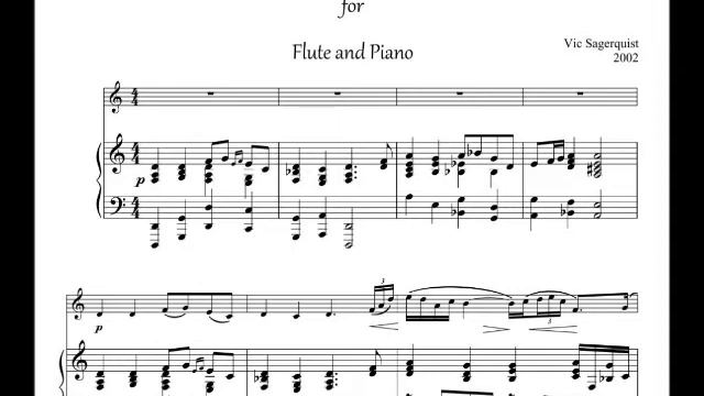 Sonata for Flute and Piano смотреть онлайн