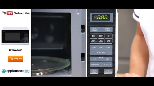 Sharp Compact Microwave R20A0W reviewed by expert - Appliances Online смотреть онлайн