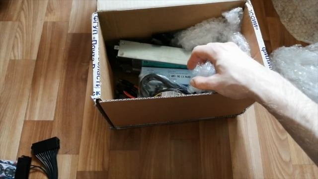 Распаковка посылки из магазина Bitok.shop, дешёвый серверный БП, PICO PSU