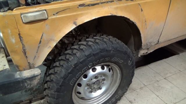 Обзор моей Нивы. Замена пружин. смотреть онлайн