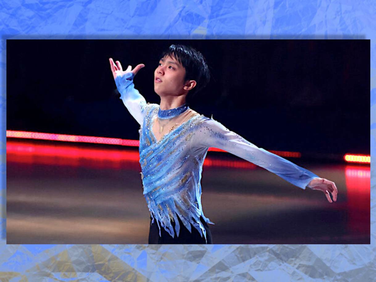 Johnny Weir and Yuzuru Hanyu