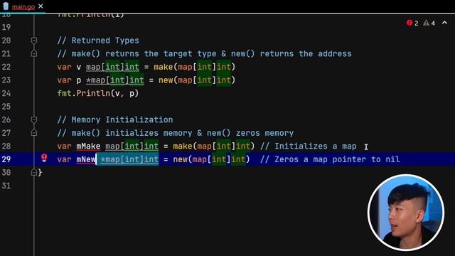 make() vs new() - Similarities & Differences