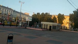 Воронеж. Поезд №480/479 Сухум - Санкт-Петербург, прибытие и стоянка по станции Воронеж-1 / Voronezh