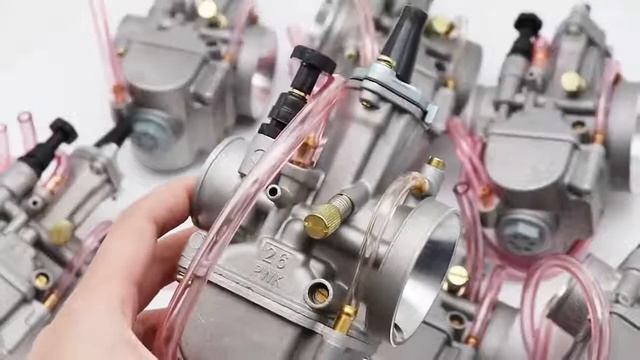 Alconstar Universal PWK 21 24 26 28 30 32 34 2T 4T Motorcycle Carburetor With Power Jet For Yamaha смотреть онлайн