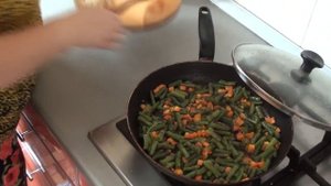 гарнир из стручковой фасоли