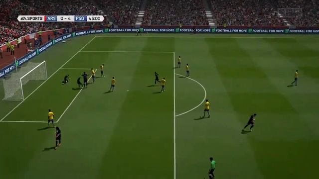 But en match en ligne avec le PSG sur fifa 14 (Xbox One) смотреть онлайн
