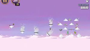 Cloud City 4-14 Angry Birds Star Wars Gold Egg Walkthrough level 14