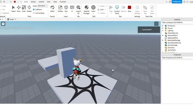 Программирование для новичков #6 - Роблокс Студио смотреть онлайн