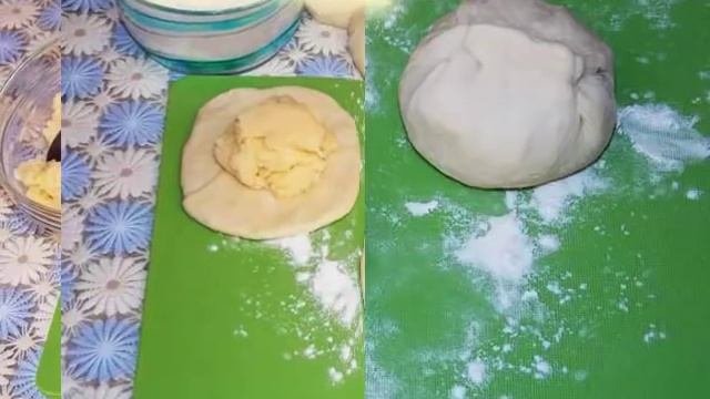 Хычины с сыром и картофелем