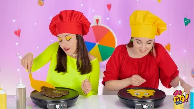 ГЕНИАЛЬНЫЕ КУЛИНАРНЫЕ ЛАЙФХАКИ ДЛЯ ЗАВТРАКА! | Превосходные идеи и челленджи с едой от 123 GO Like! смотреть онлайн