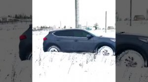 Хендай Туссан 2019.первый снегопад