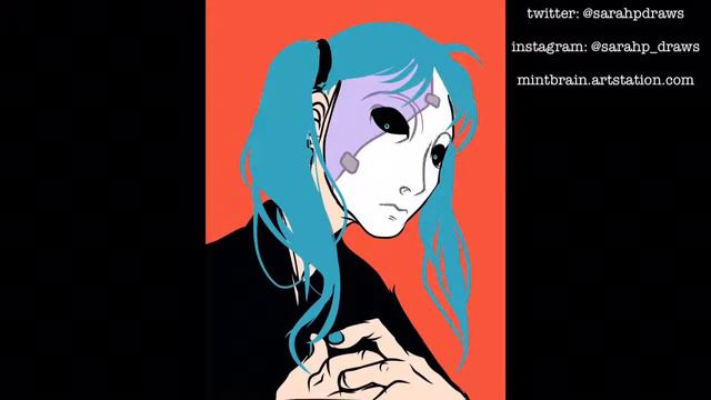 Sally Face 🔪 - SPEEDPAINT смотреть онлайн