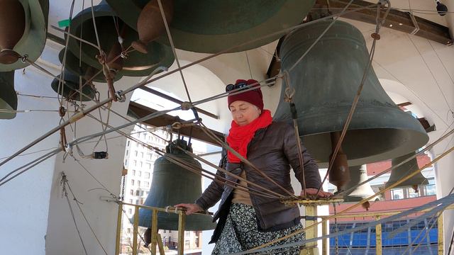 Экспресс-урок на колокольне. Светлая седмѝца на Китайском подворье, 21.04.2023 г.