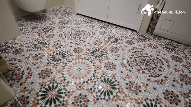 Ремонт совмещенного санузла 5.3м2 - Замена труб на REHAU, укладка плитки - Идеальный Дом смотреть онлайн