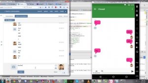 Android Simple Bubble Chat Using VKontakte Api