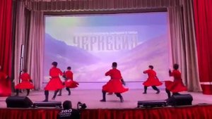 Ансамбль «черкесия» 10 лет танец Горский