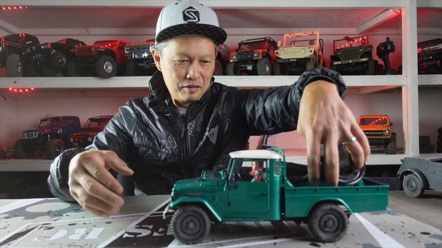 Toyota FJ45 Landcruiser rc pickup truck review - 1/12 rc scale truck by FMS