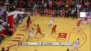 Yogi Ferrell's 546th Career Assist vs. Illinois