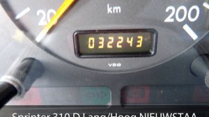 Mercedes-Benz Sprinter 310 D Lang/Hoog NIEUWSTAAT