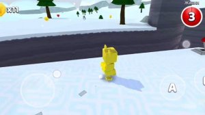 супер мишка. super Bear Adventure.Все места где спрятаны яйца в снежной долине.