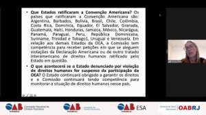 ADVOCACIA INTERNACIONAL PARA O SISTEMA INTERAMERICANO DE PROTEÇÃO DOS DIREITOS HUMANOS DA OEA