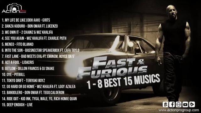 Fast & Furious 1 8 Top 15 Best Music fast and furious film 720p смотреть онлайн