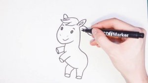 Как нарисовать лошадь. Рисуем лошадку поэтапно