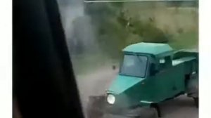 Самодельный маленький грузовой автомобиль