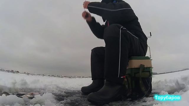 Ловля плотвы зимой на микро мормышку (Кудиновский карьер) смотреть онлайн