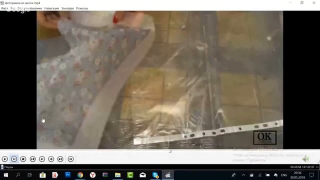 Панно из досок. Мастер-класс по декупажу от Ольги Комарницкой смотреть онлайн