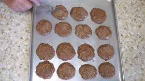 Печенье из Манки с Какао. Рецепт печенья без сливочного масла.