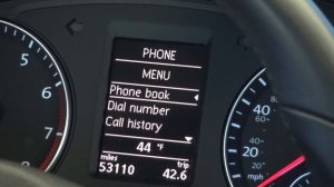 2012 Volkswagen Golf: How to Connect Bluetooth