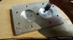 Двух часовая полировка пресс формы за 10 минут.